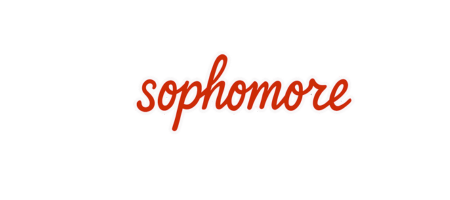 Sophomore